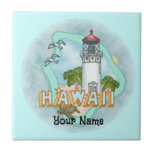 Carreau phare d'Hawaii