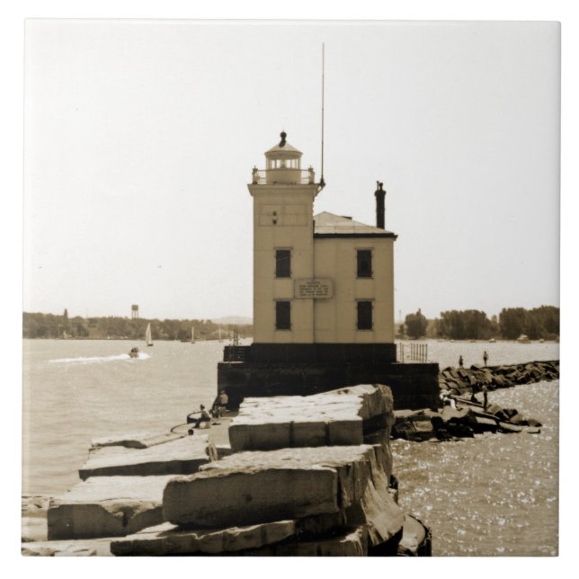 Carreau Phare du lac Érié (Devant)