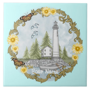 Carreau phare floral Alabama