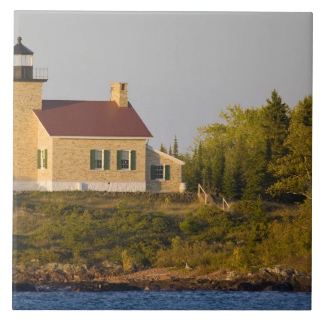 Carreau Phare sur le lac Supérieur près de Copper Harbor (Devant)
