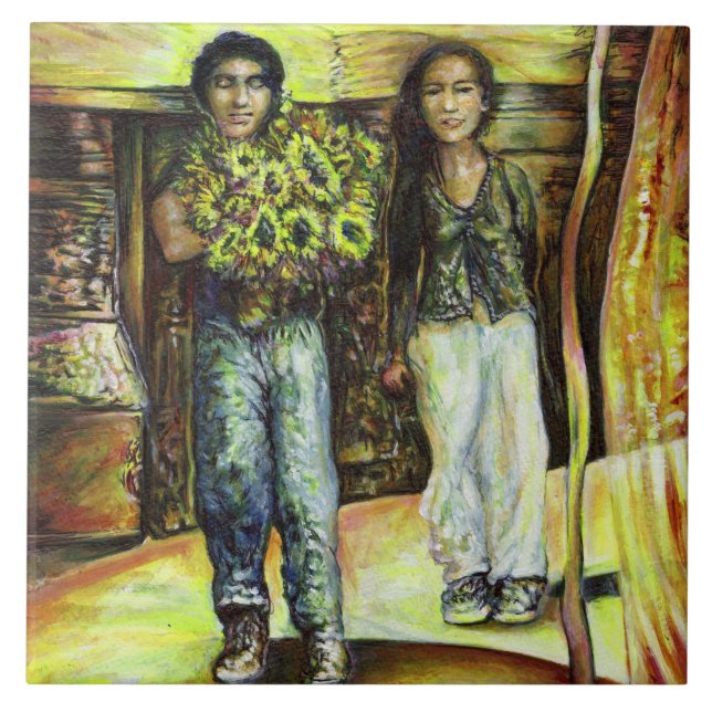 Carreau Phase de ChapeI Sixtine d'un ChaIIenge (Devant)