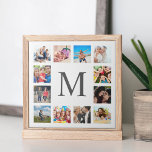 Carreau Photo Custom Family Collage Personnalité de White<br><div class="desc">Créez votre propre collage photo personnalisé 12,  carrelage en céramique avec vos images personnalisées sur un simple arrière - plan blanc moderne. Le visage en céramique carrelage comporte également votre monogramme. Ajoutez vos photos,  designs ou oeuvres d'art préférés pour créer quelque chose de vraiment unique.</div>