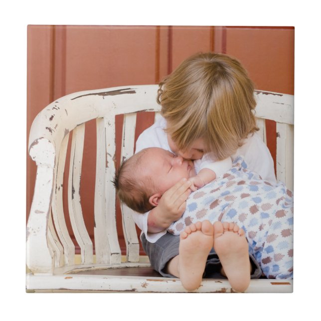 Carreau Photo customisée personnalisée (Devant)