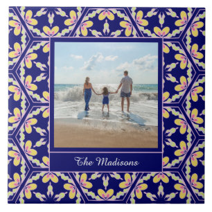 Carreau Photo faite sur commande méditerranéenne du moti