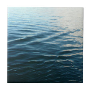 Carreau Photographie abstraite de la nature : nuances d'ea