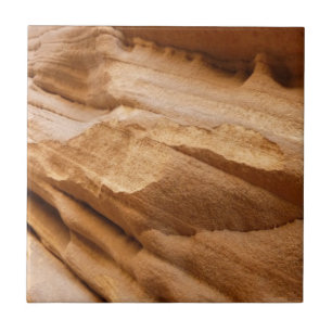 Carreau Photographie abstraite du mur du canyon de Zion II