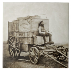 Carreau Photographie Wagon de Roger Fenton Photo Réalisme