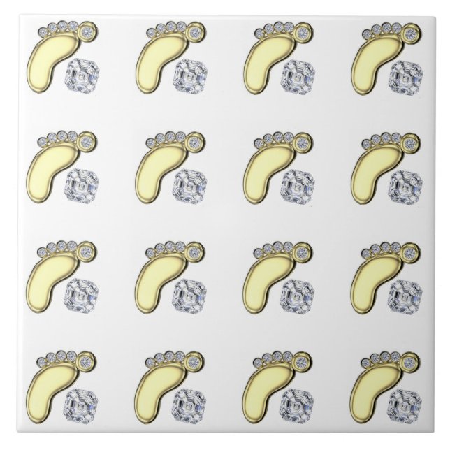 Carreau Pieds bébé (Devant)