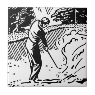 Carreau Piège de sable de Golfeur