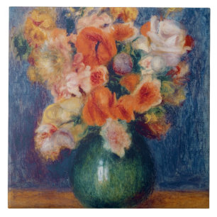 Carreau Pierre A Renoir   Bouquet
