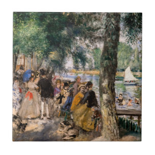 Carreau Pierre-Auguste Renoir - Baignade dans la Seine