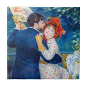 Carreau Pierre-Auguste Renoir - Danse de campagne