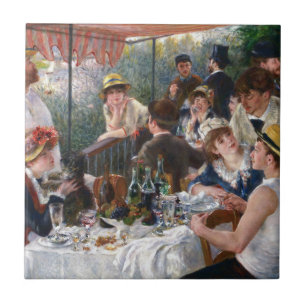 Carreau Pierre-Auguste Renoir - Déjeuner de la fête nautiq