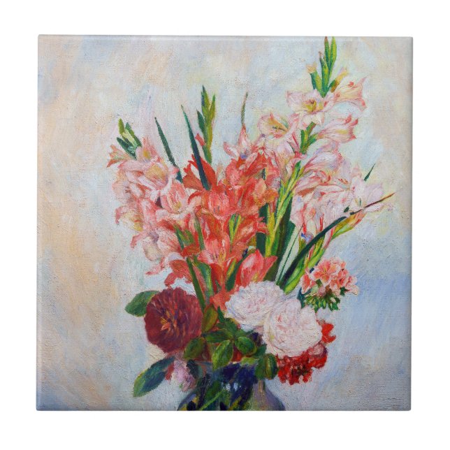 Carreau Pierre-Auguste Renoir - Gladioli (Devant)
