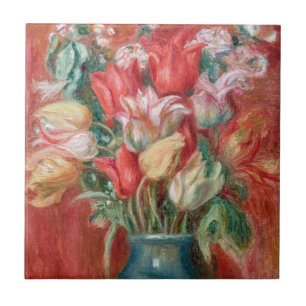Carreau Pierre-Auguste Renoir - Tulip Bouquet