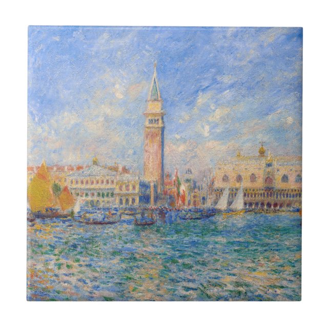 Carreau Pierre-Auguste Renoir - Venise, le Palais des Doge (Devant)