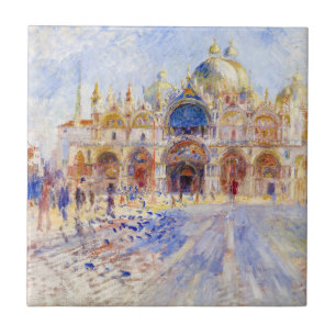 Carreau Pierre-Auguste Renoir - Venise, place Saint-Marc