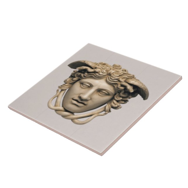 Carreau Pierre beige Medusa (Côté)