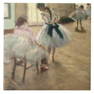 Carreau Pierre un Renoir   la leçon de danse