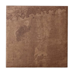 Carreau Pierres brunes vintage rustique simple impression