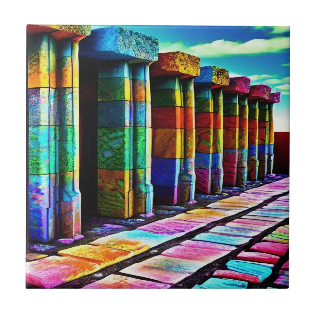 Carreau Pierres psychédéliques (Devant)