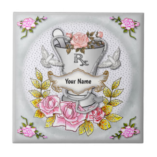 Carreau pilon de mortier RX rose