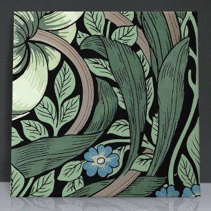 Carreau Pimpernel Sans Couture 12 sur 12 Vert Sauge Bleu