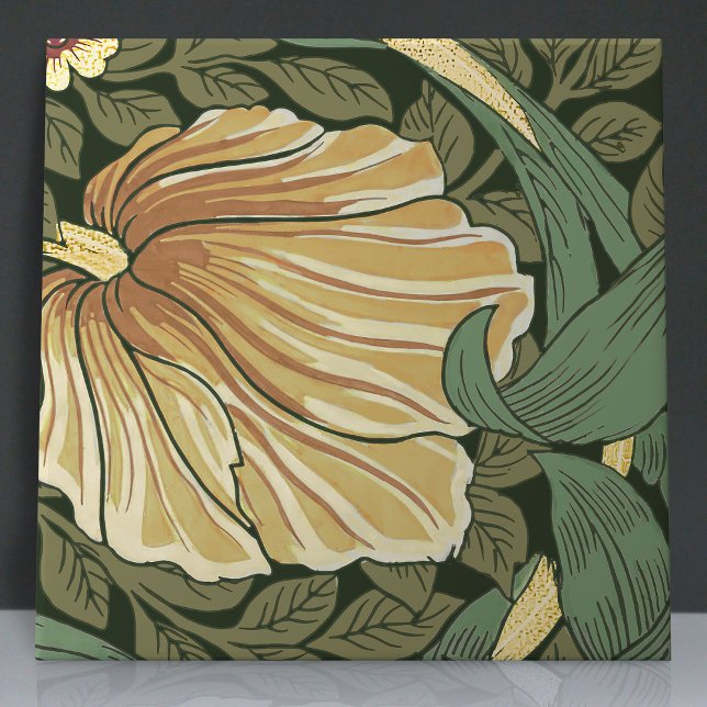 Carreau Pimpernel sans soudure 10 de 12 Faux Gold & Sage G (Créateur téléchargé)