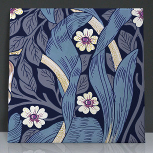 Carreau Pimpernel sans soudure 12 de 12 Dusty Bleu Chaud B