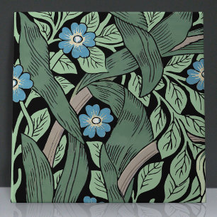 Carreau Pimpernel sans soudure 3 de 12 Sage Vert Bleu