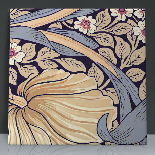 Carreau Pimpernel sans soudure 4 de 12 Dusty Blue & Yellow