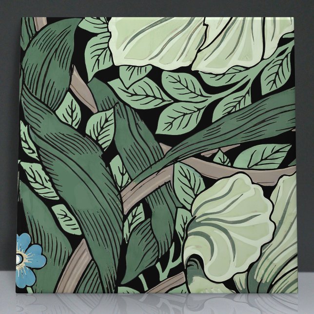 Carreau Pimpernel sans soudure 5 de 12 Sage Vert Bleu (Créateur téléchargé)