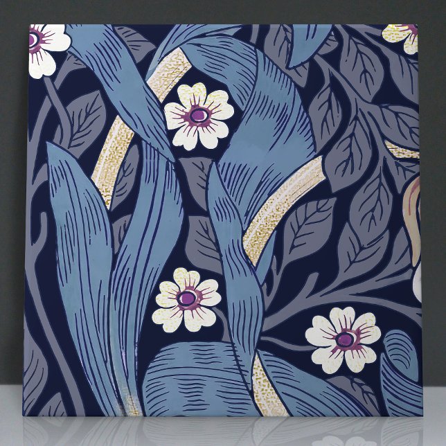 Carreau Pimpernel sans soudure 9 de 12 Dusty Blue & Warm W (Créateur téléchargé)