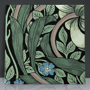 Carreau Pimpernel Seamless 9 sur 12 Vert Sauge Bleu
