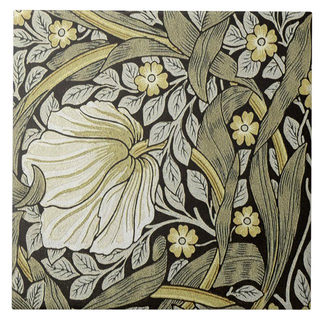 Carreau Pimpernel - Tuile inférieure gauche (Devant)