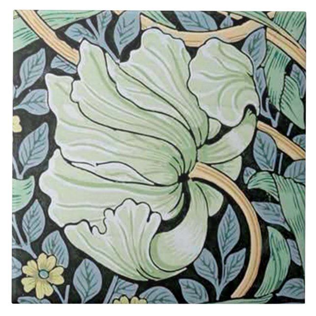 Carreau Pimpernel, William Morris (Devant)