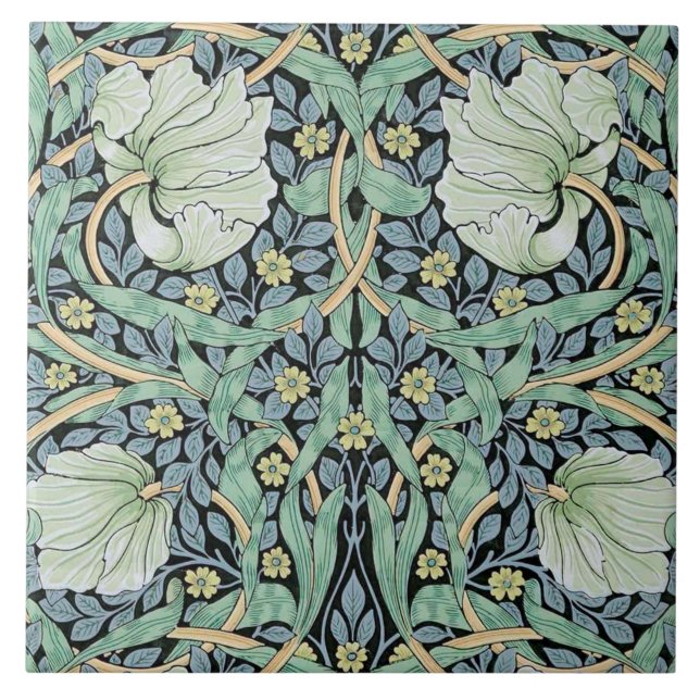 Carreau Pimpernel, William Morris (Devant)