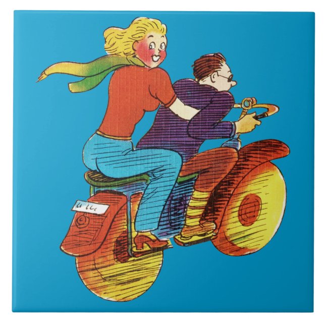 Carreau Pin- de moto (Devant)