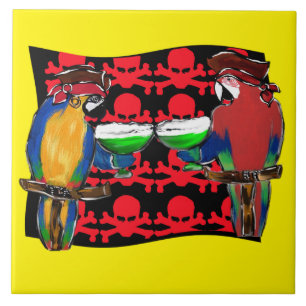 Carreau PIRATE Parrots