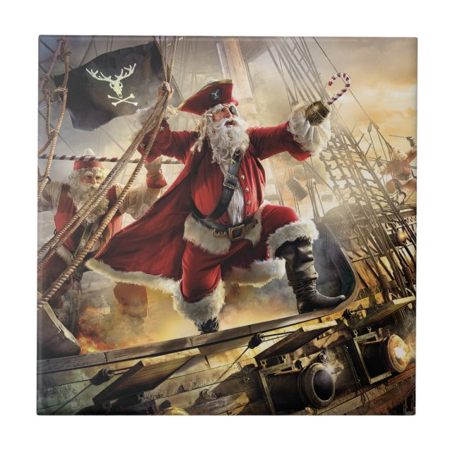 Carreau Pirate Père Noël (Devant)