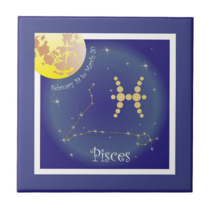 Carreau Pisces Février 19 to March 20