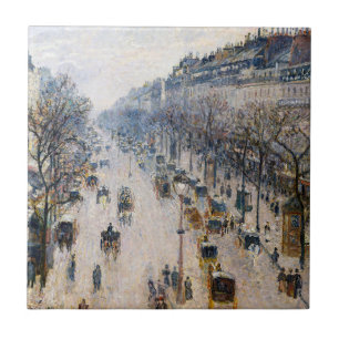 Carreau Pissarro - Boulevard Montmartre, Matin d'hiver