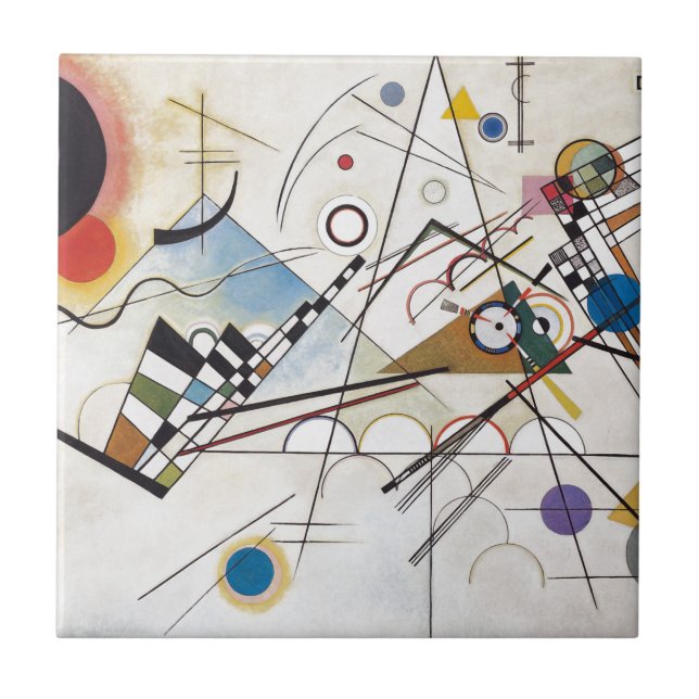 Carreau PixDezines Kandinsky 1923 Composition VIII (Devant)