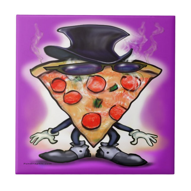 Carreau Pizza classique (Devant)