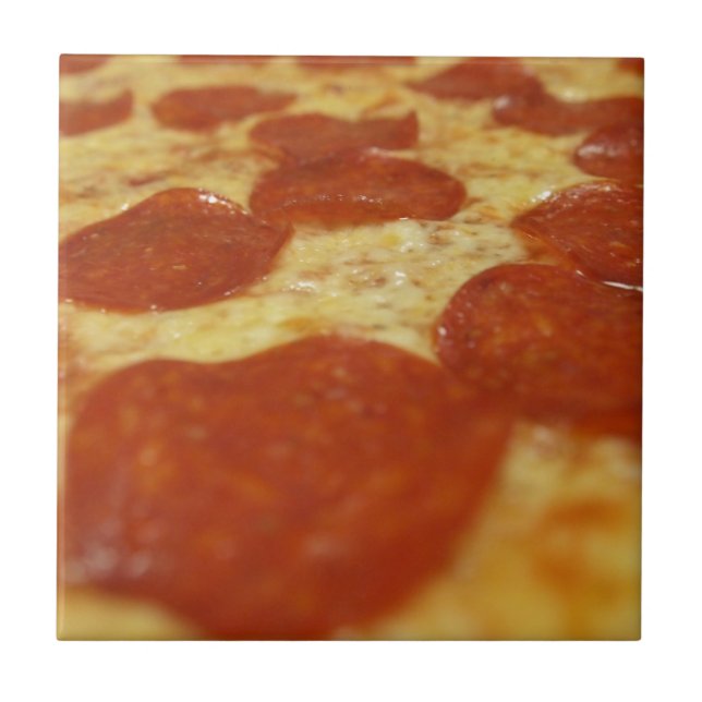 Carreau pizza pepperoni (Devant)
