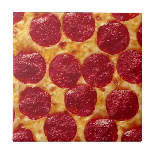 Carreau pizza pepperonis (Devant)