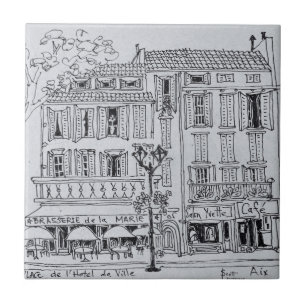 Carreau Place de l'Hôtel de Ville  Aix en Provence
