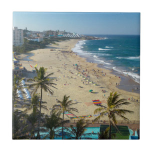 Carreau Plage à Margate, côte sud, Kwazulu-Natal