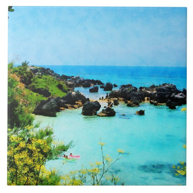 Carreau Plage à St. George Bermudes (Devant)