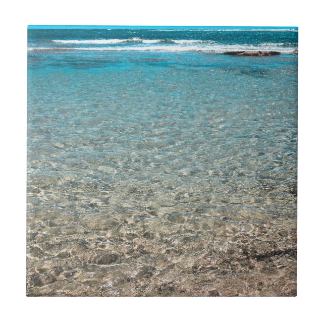 Carreau Plage Blue Tropical Sea (Devant)